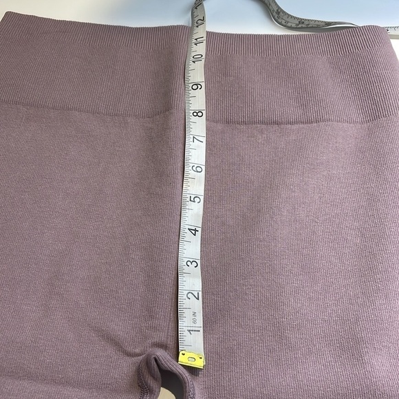 Everlane The Seamless Legging Ribbed Light Purple Size XL/XXL New - Picture 11 of 12